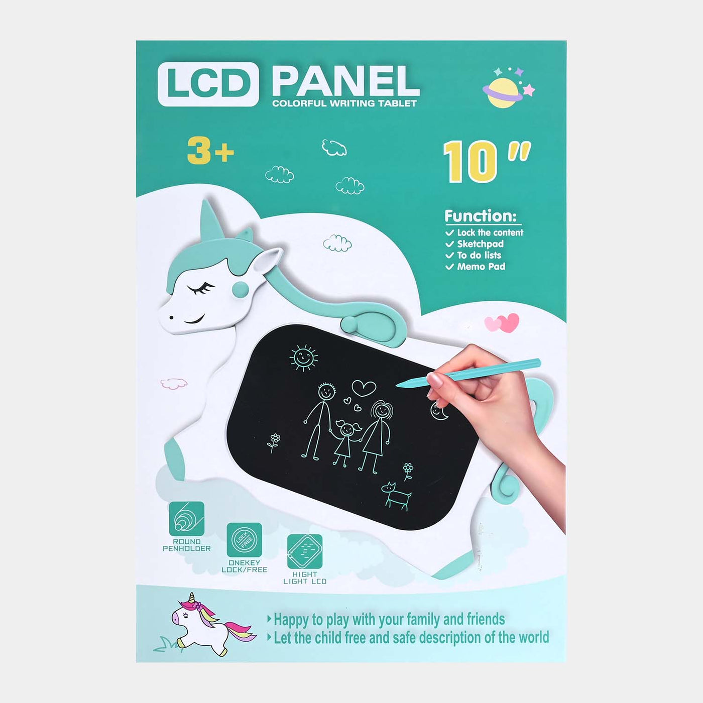 Fish Style LCD Writing Tablet 10"