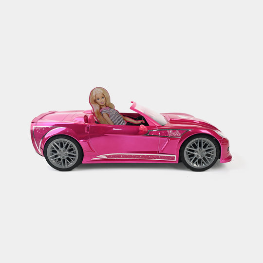 Dream Car – Pink Convertible with Lights & Remote Control