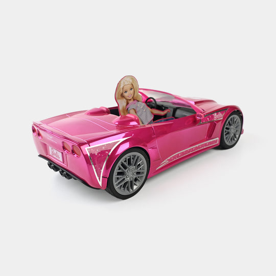 Dream Car – Pink Convertible with Lights & Remote Control