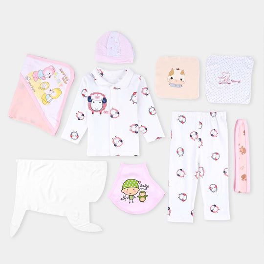 Infant Baby Cotton Gift Set | 0-6M