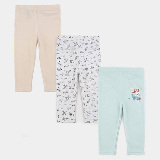Pack OF 3 Infant Unisex Poly Cotton Pajama Set