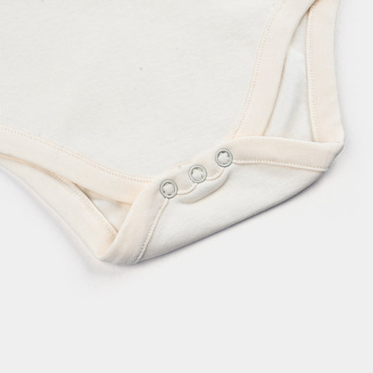 Infant Girls Cotton Interlock Romper F/S HELLO LITTLE CUTIE