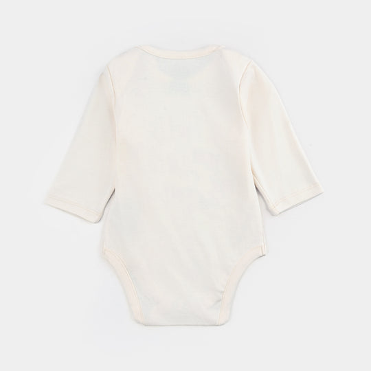 Infant Girls Cotton Interlock Romper F/S HELLO LITTLE CUTIE