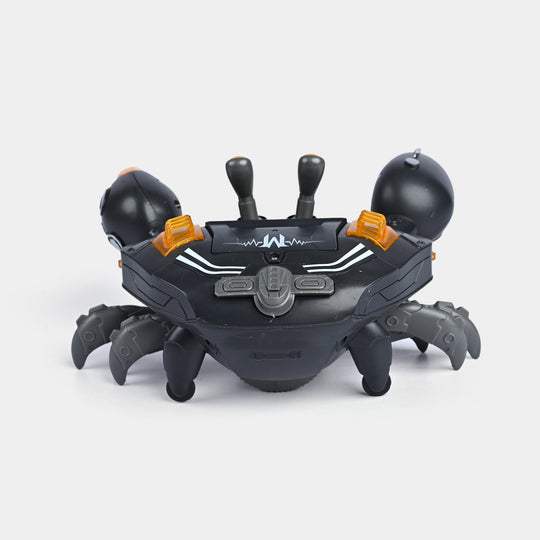 Musical Crawling Crab Toy With Light & Sound