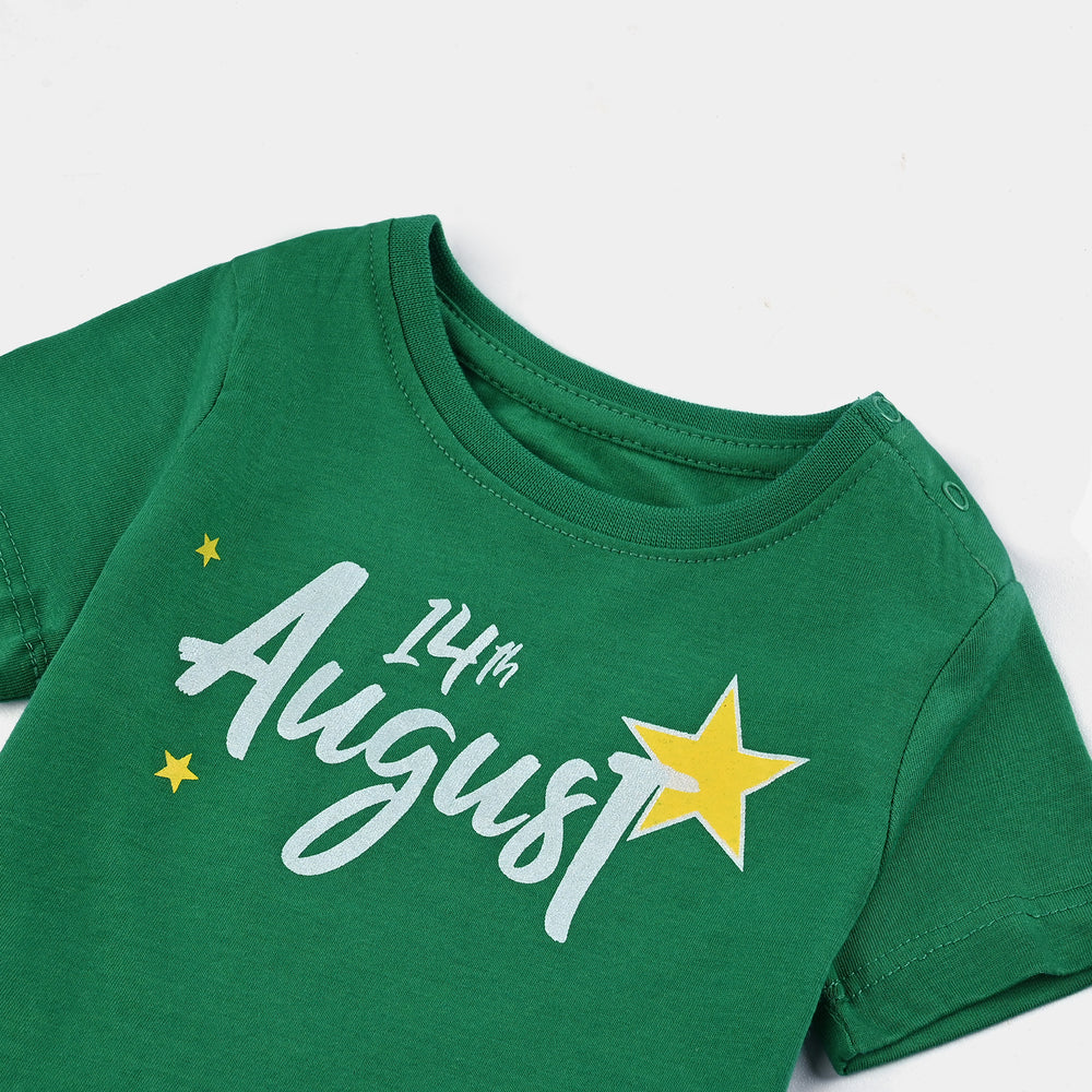 Infant Girls T-Shirt SHINING STAR-Joly Green