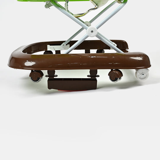 Baby Walker + Rocker 167C Brown