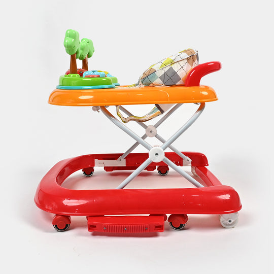 Baby Walker + Rocker 167C Red