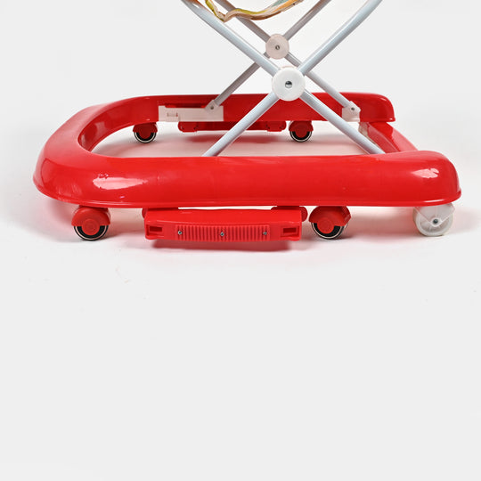 Baby Walker + Rocker 167C Red