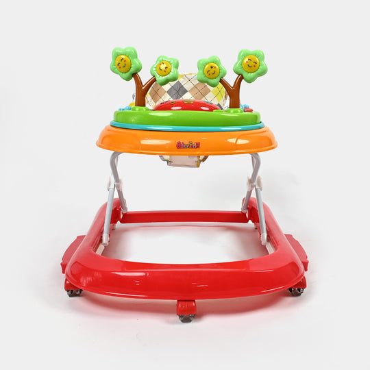 Baby Walker + Rocker 167C Red