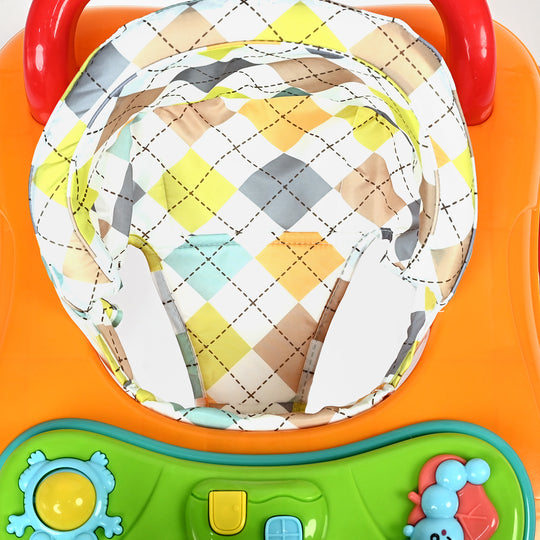 Baby Walker + Rocker 167C Red