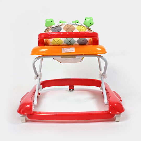 Baby Walker + Rocker 167C Red