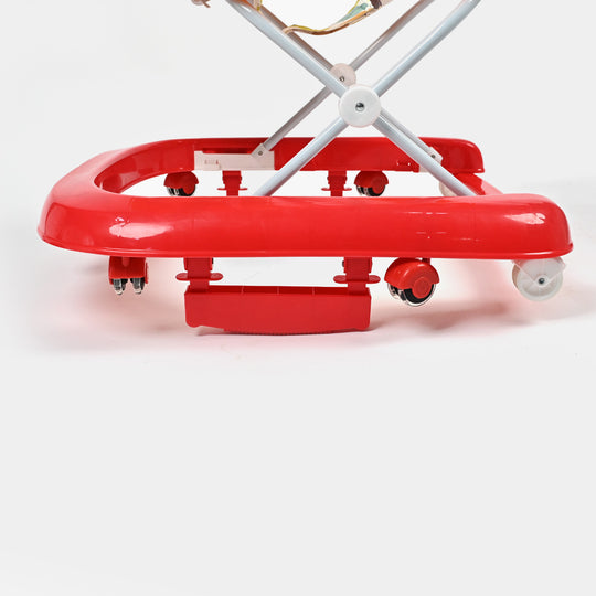 Baby Walker + Rocker 167C Red