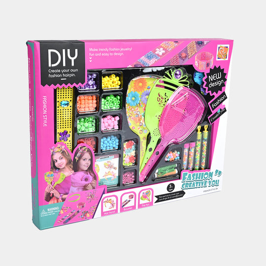 DIY Hairpin and Jewelry Making Kit For Girls