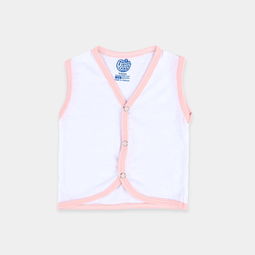 Pack Of 3 Infant Unisex Sando Vest-White