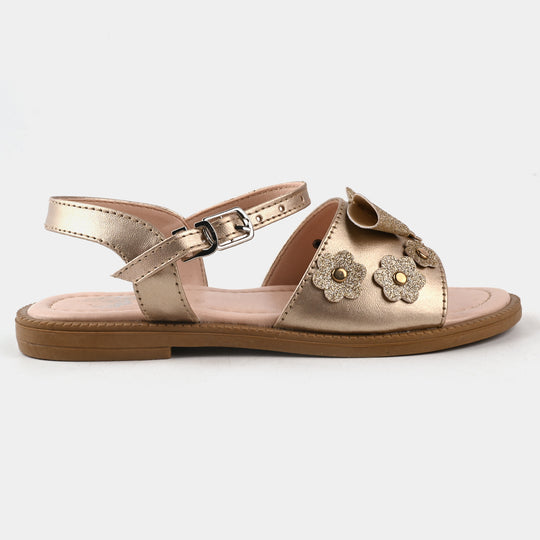 Girls Sandals 456-69-Golden