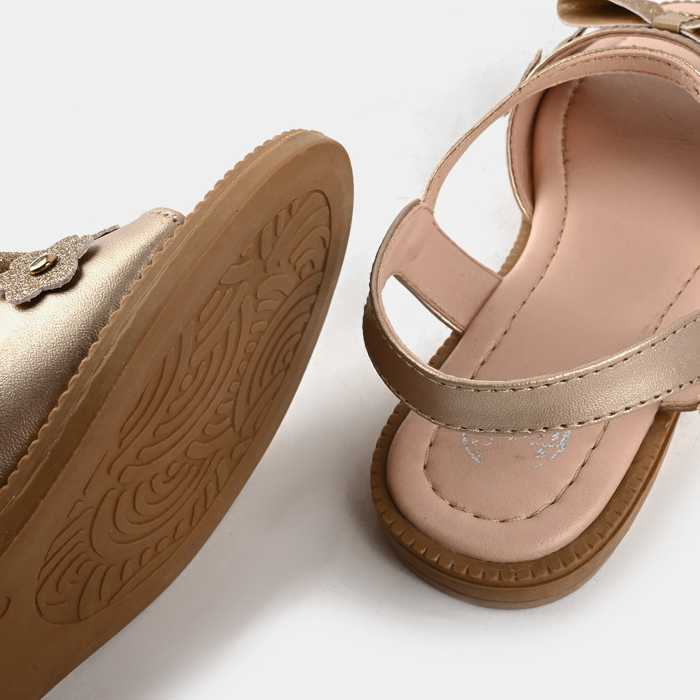 Girls Sandals 456-69-Golden
