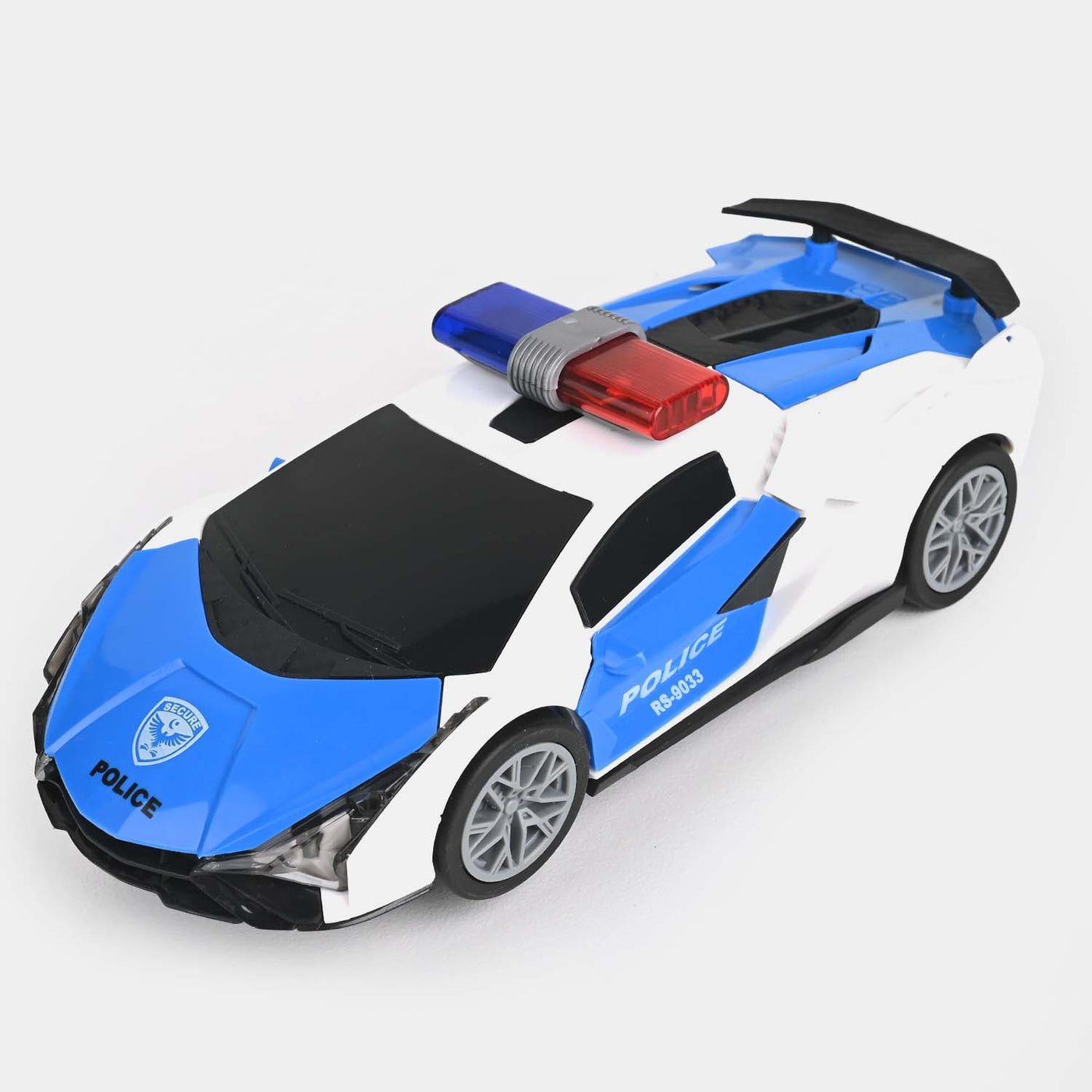 Electric Light & Musical Police Car Toy