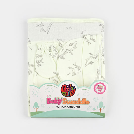 Infant Big Swaddle with Cap & Mittens