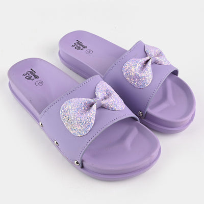 Teen Girls Slipper CL-28-Purple