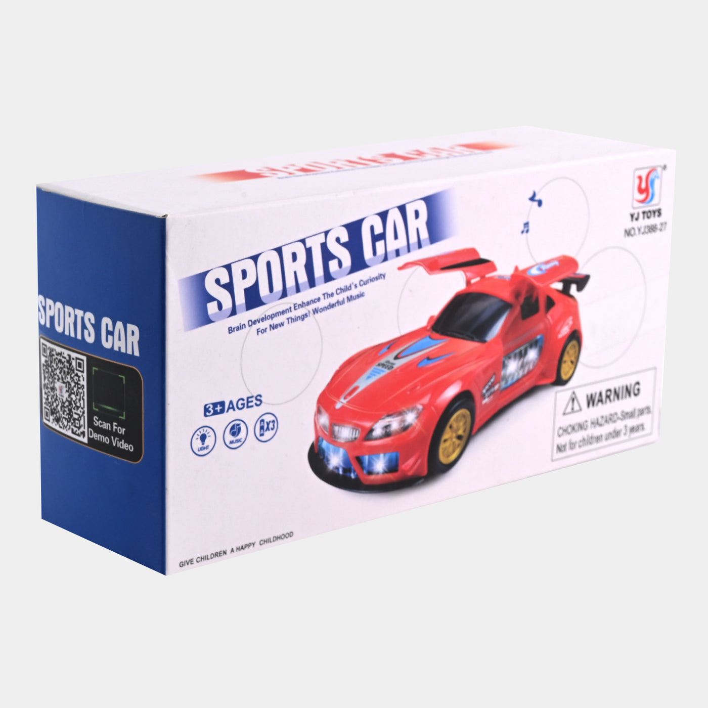 Sports Car Toy With Lights & Sound