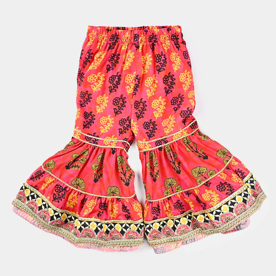 Infant Girls poly cambric 3 Pcs Raunaq-Multi