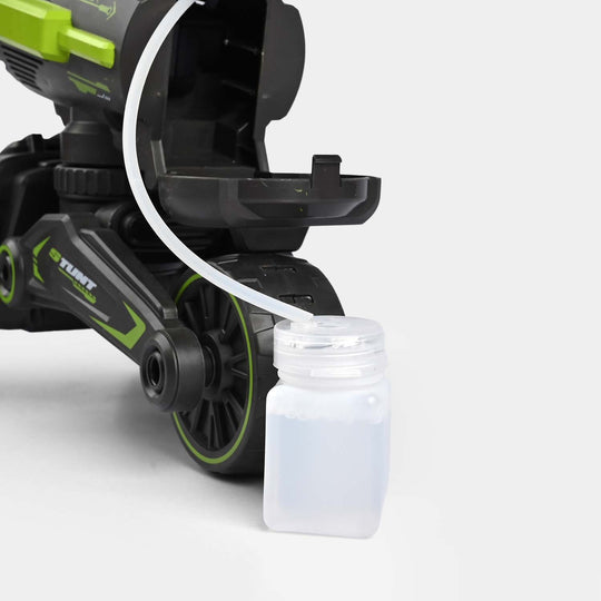 Remote-Controlled Stunt Car With Bubble Function With Light & Music