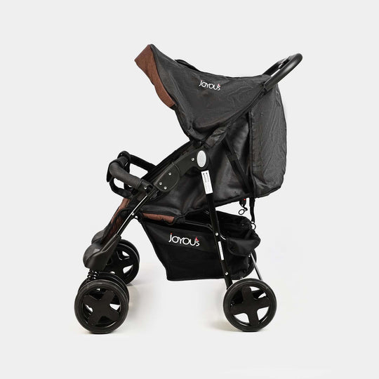 Twins Stroller Side by Side Joyous | JY212 Brown