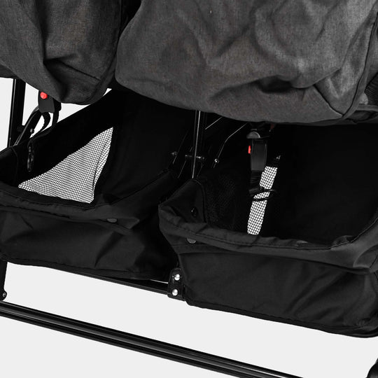 Twins Stroller Side by Side Joyous | JY212 Brown