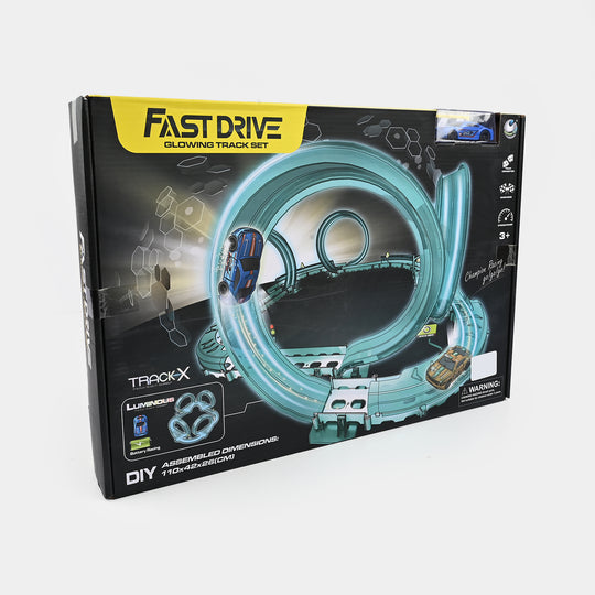 Fast Drive Glowing Track Set