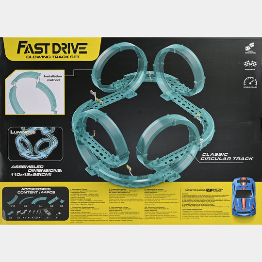 Fast Drive Glowing Track Set