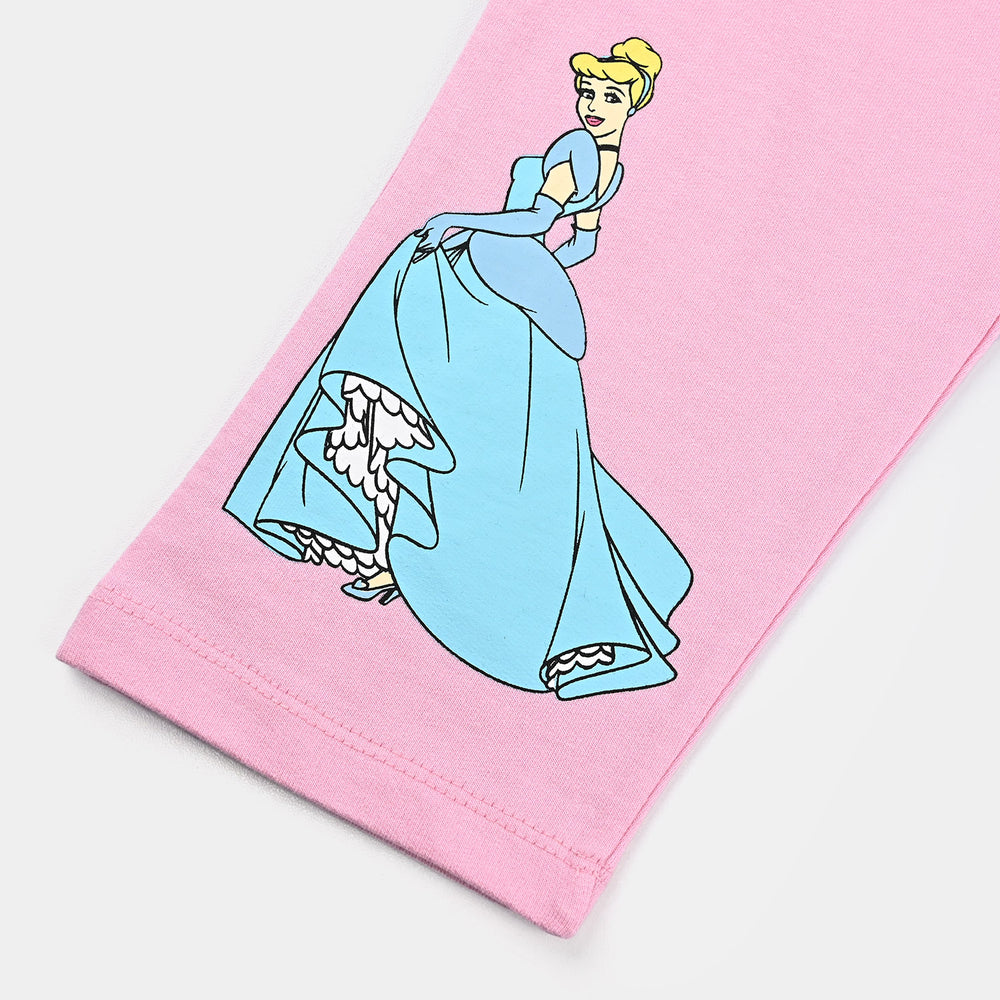 Girls Jersey/Terry Pyjama -Pink