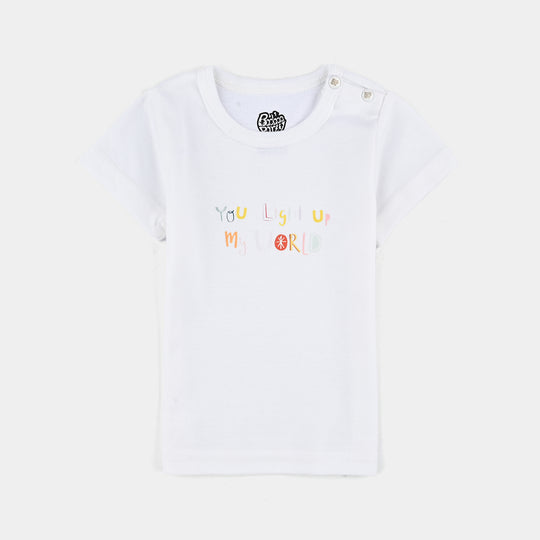 Pack Of 3 Infant Unisex Cotton Short Sleeves T-Shirt Set