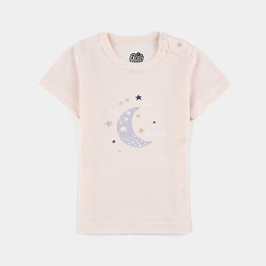 Pack Of 3 Infant Unisex Cotton Short Sleeves T-Shirt Set