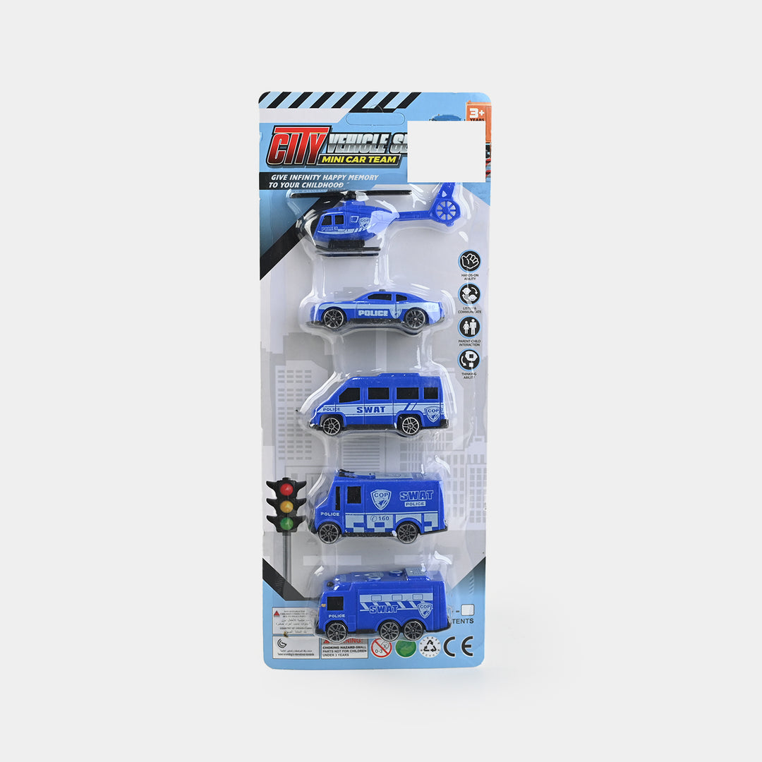 Free Wheel Vehicle Play Set For Kids