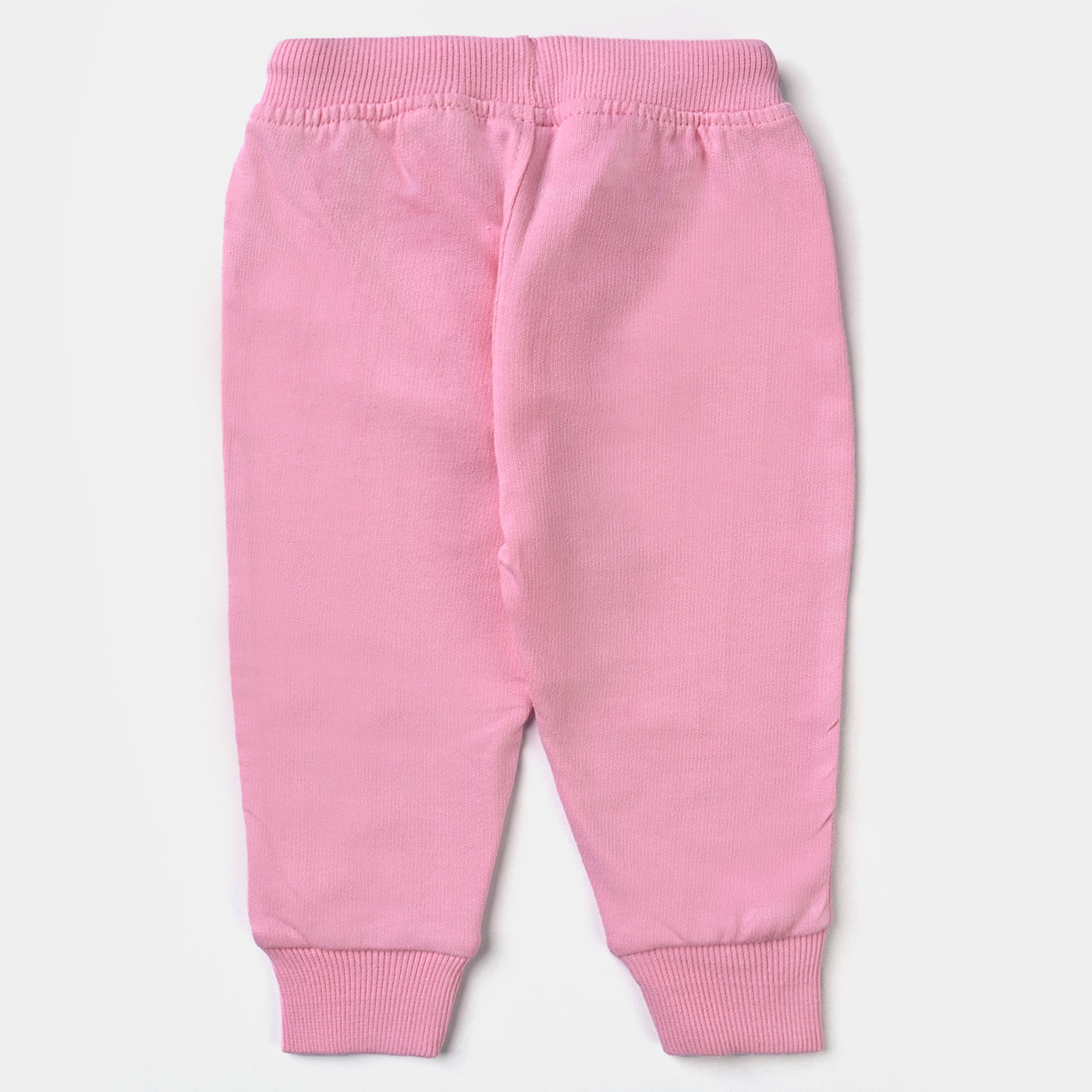 Infant Girls Cotton Terry Sleeping Pyjama Basic -C.Pink