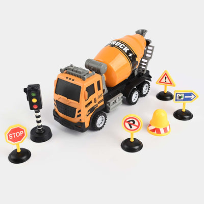 Engineering Construction Truck Play Set For Kids