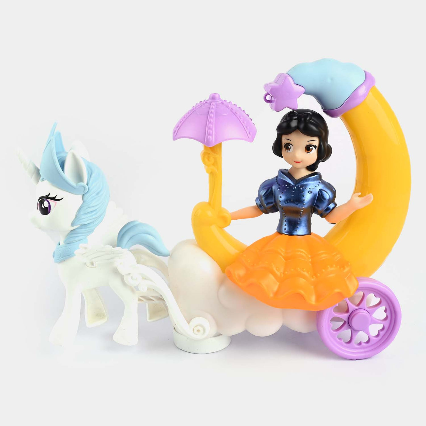 Cute Princess Doll With Carriage