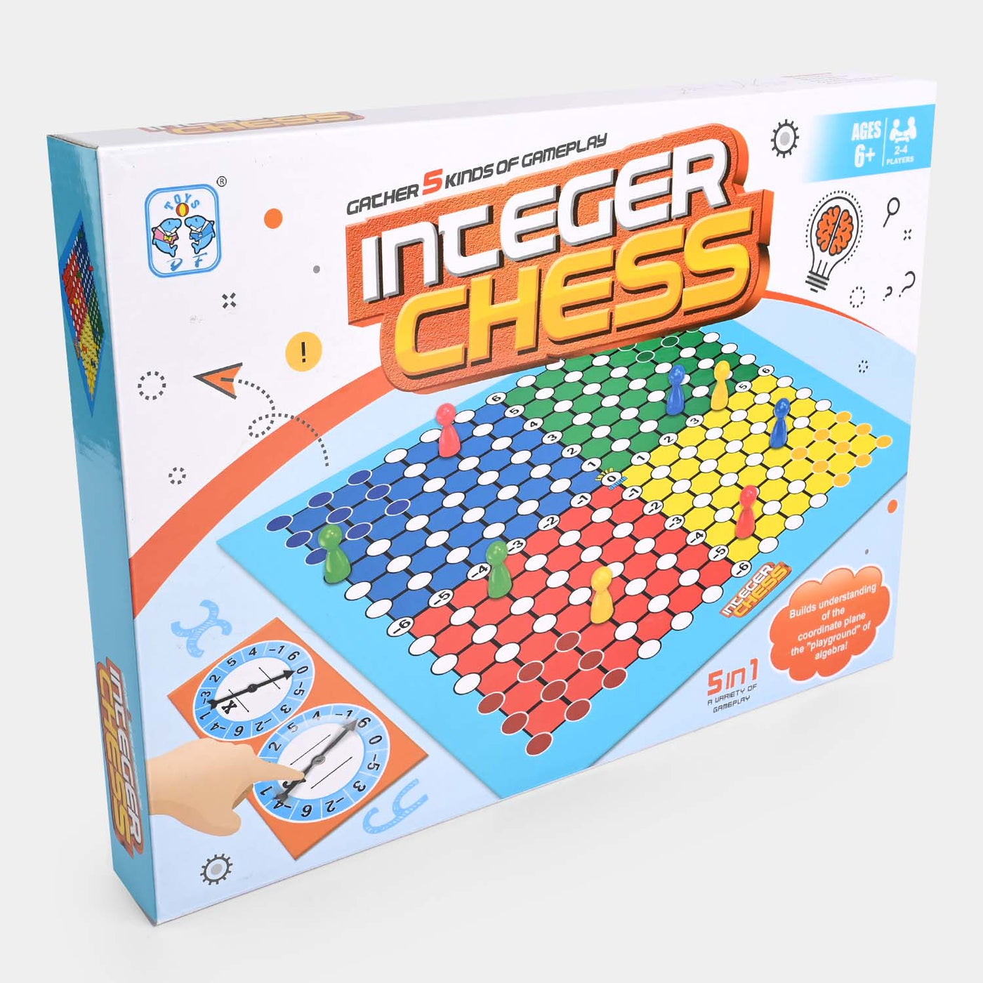 Integer Chess Board Game For Kids