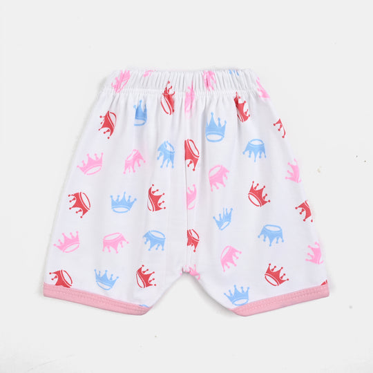 Infant Baby Cotton 2PC Set | 0-3M | Pink