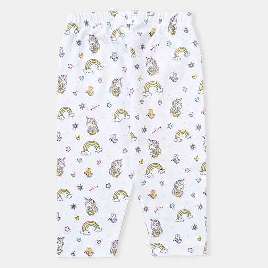 Infant Girls Cotton Interlock Pyjama Set