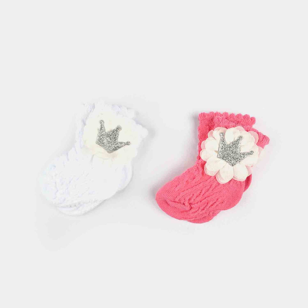 BABY 2 PAIR SOCKS | 3M+
