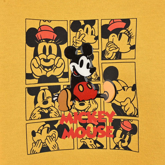 Infant Girls Fleece Sweatshirt-Yellow