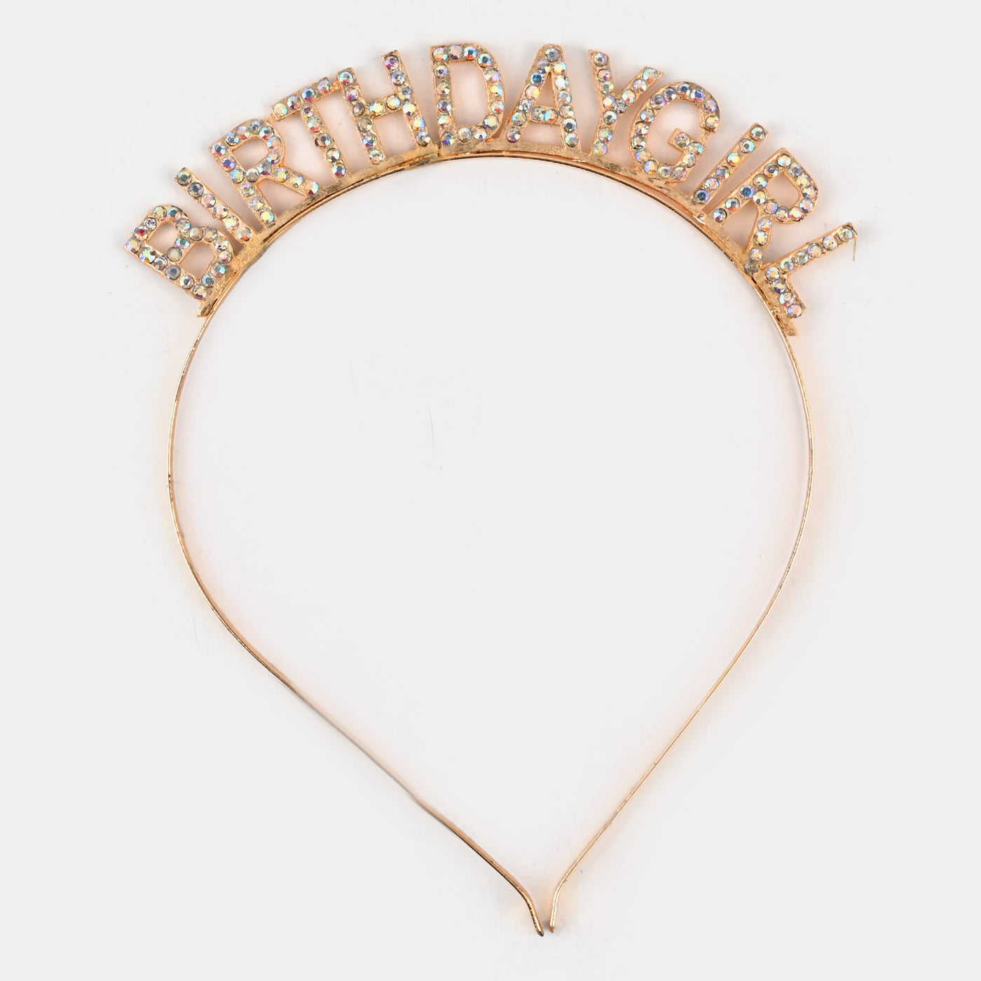 Princess HBD Crown For Girls - Golden