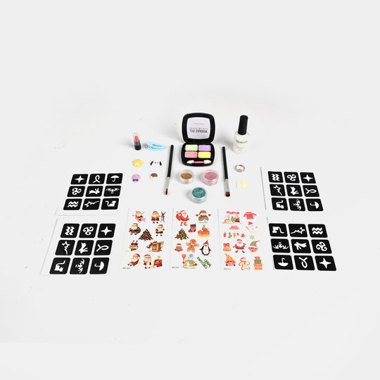 Tattoo Sticker With Cosmetic For Girls