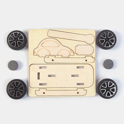 DIY Magnet Vehicle Toy For Kids