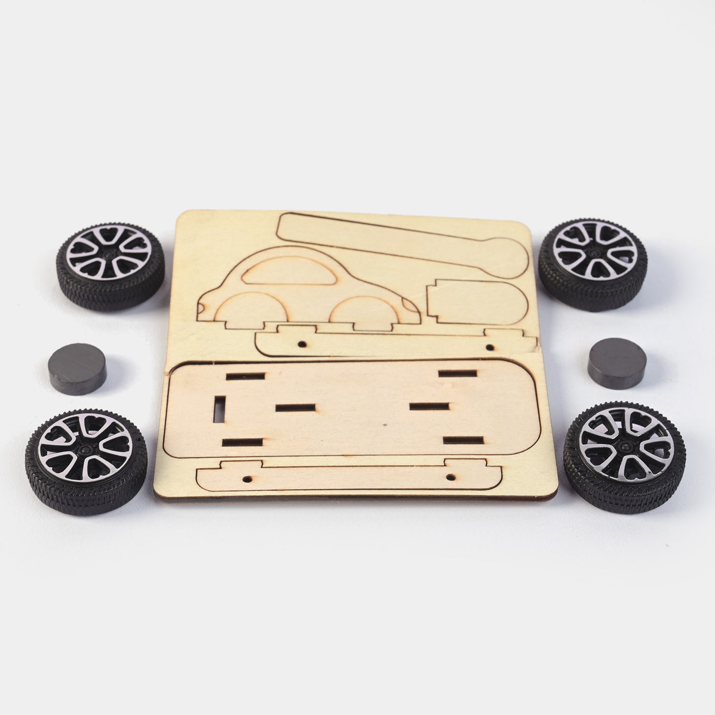 DIY Magnet Vehicle Toy For Kids
