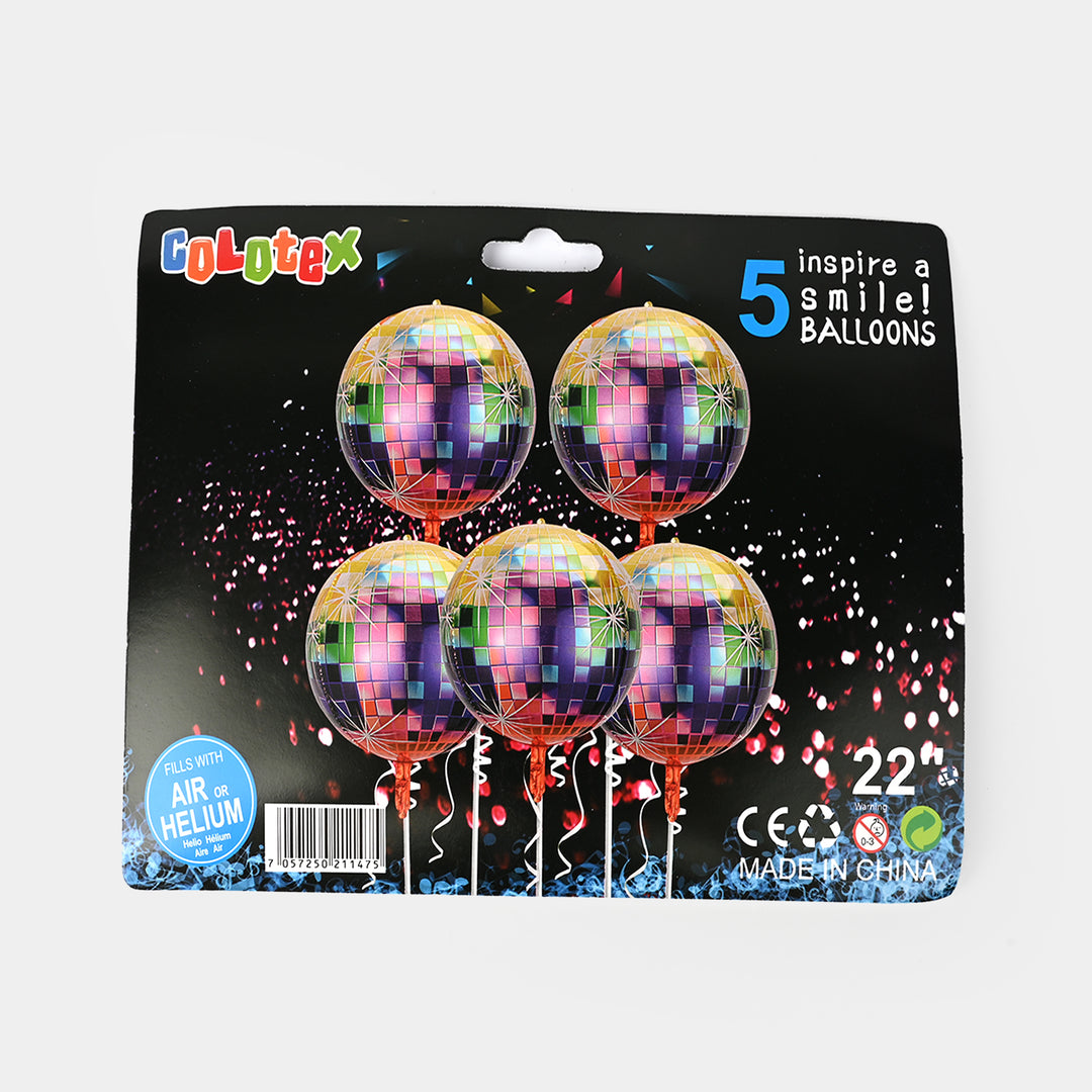 Party Decoration Foil Balloons 22" | 5PCs