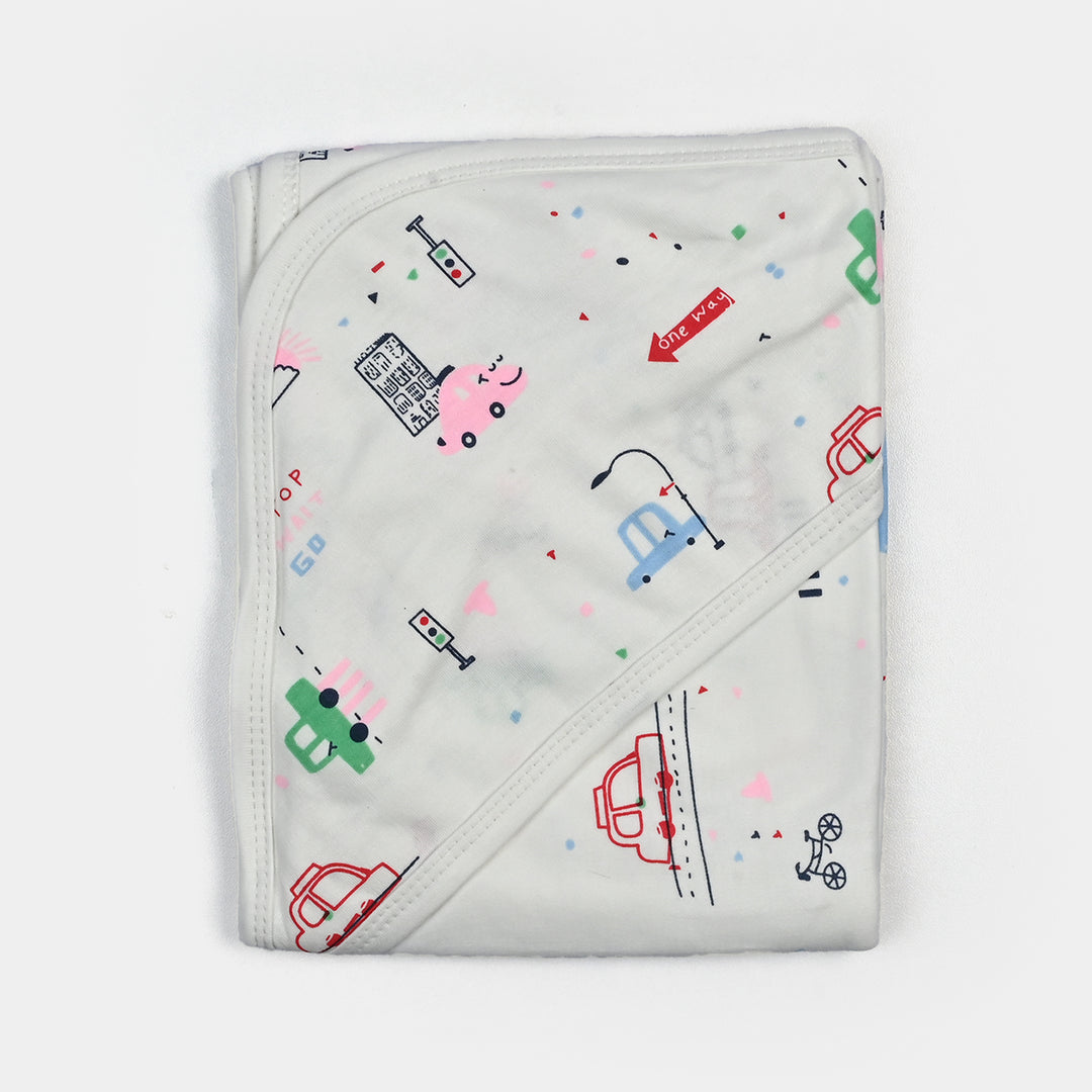 BABY HOODED WRAPPING SHEET