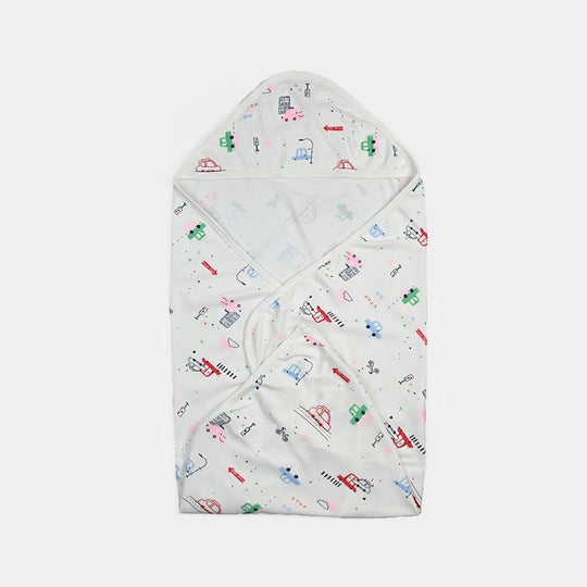 BABY HOODED WRAPPING SHEET