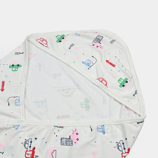 BABY HOODED WRAPPING SHEET